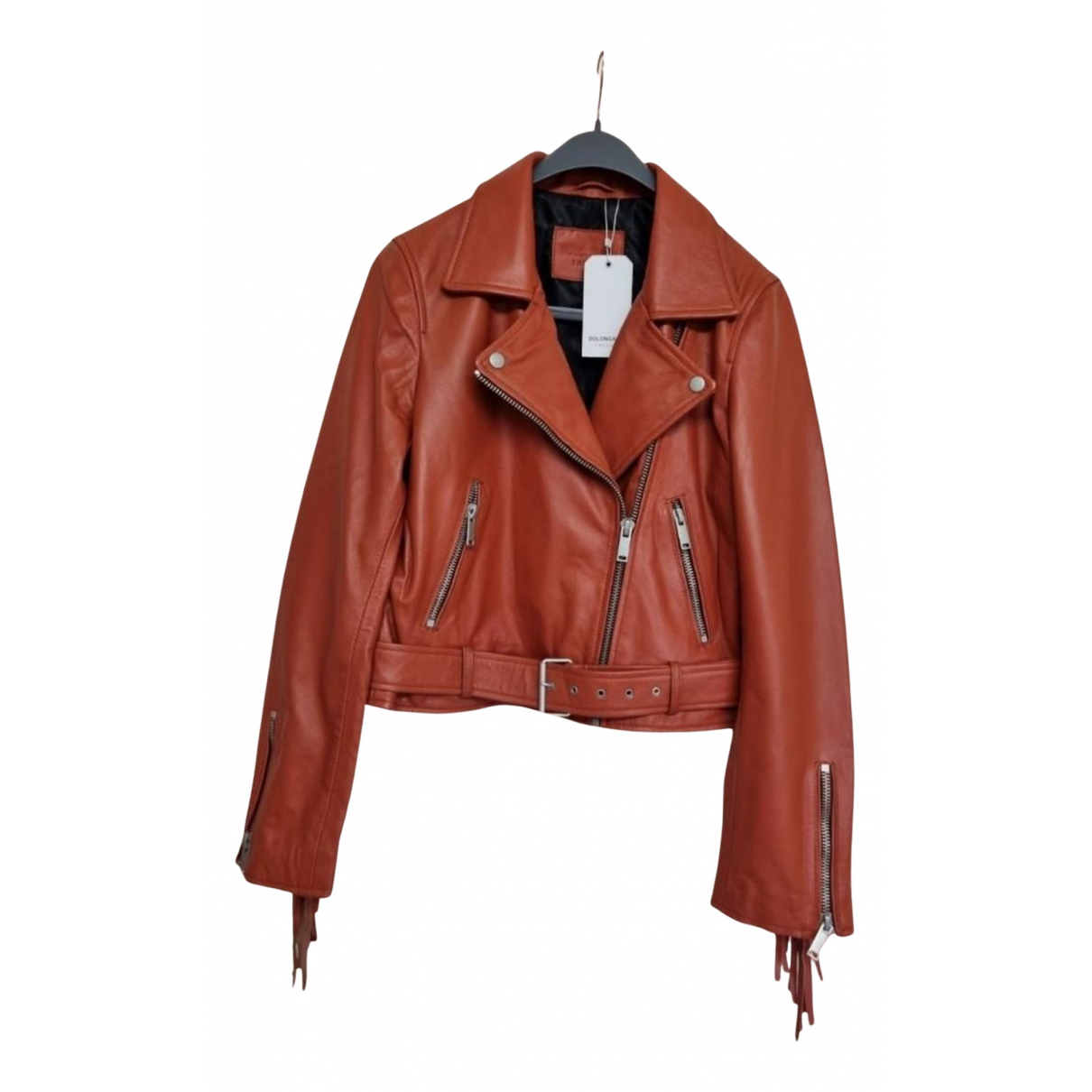 Jacket 가죽 BOLONGARO TREVOR 브라운 사 